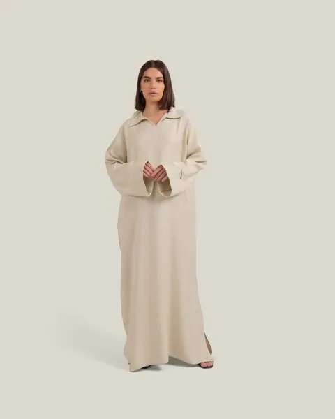 BLOUSE DRESS - VANILLA