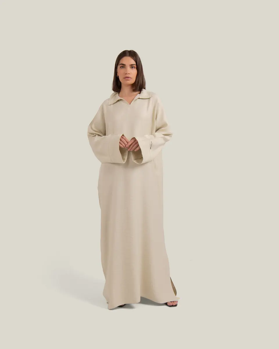 BLOUSE DRESS - VANILLA