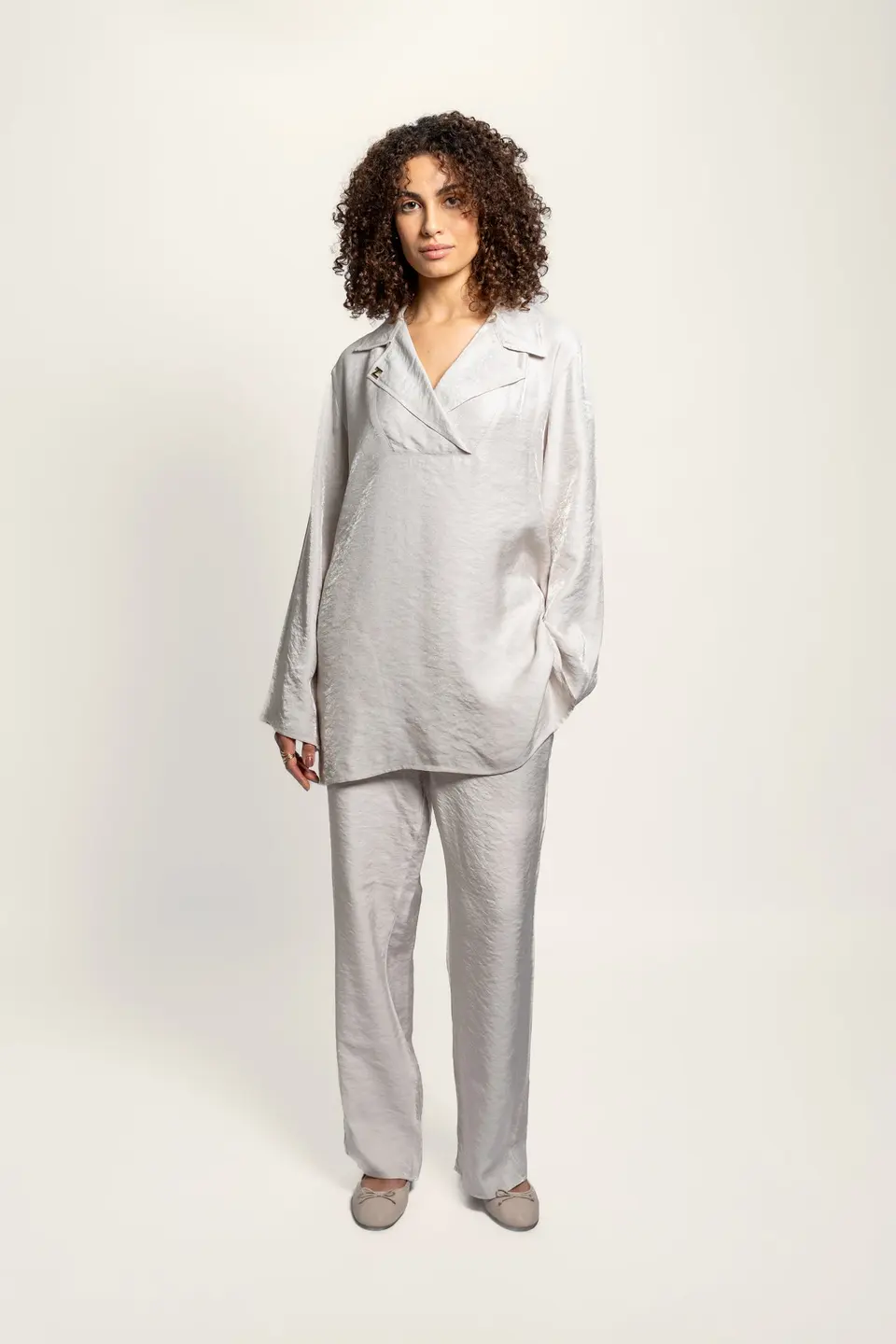LOOSE PANTS - LICHT BEIGE