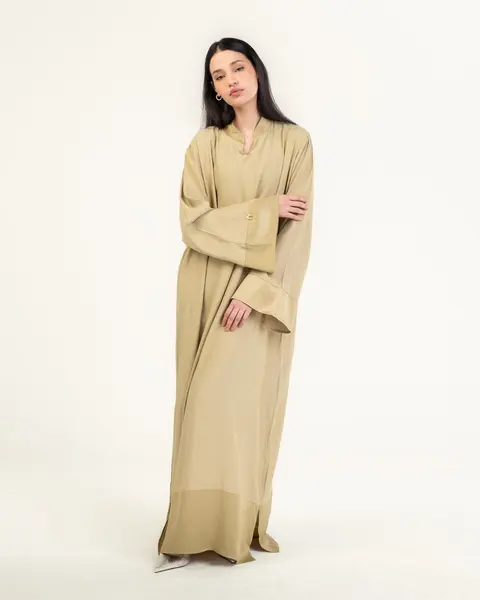 TUNIC DRESS - MATCHA