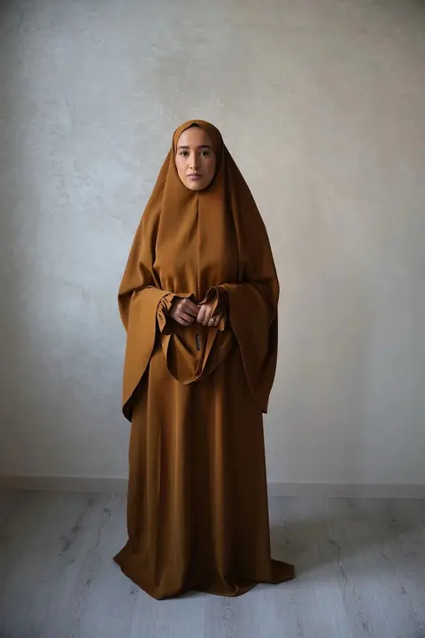 Mastour Abaya BronzeBrown 142/150/155 cm