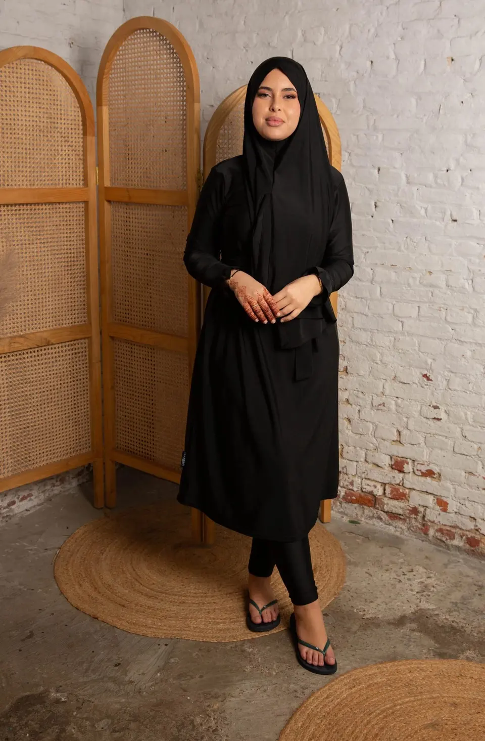 Burkini Waterafstotend Black – 115 cm