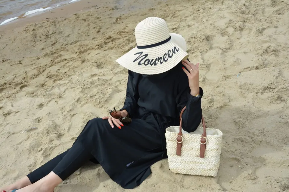 Burkini Waterafstotend Black – 115 cm