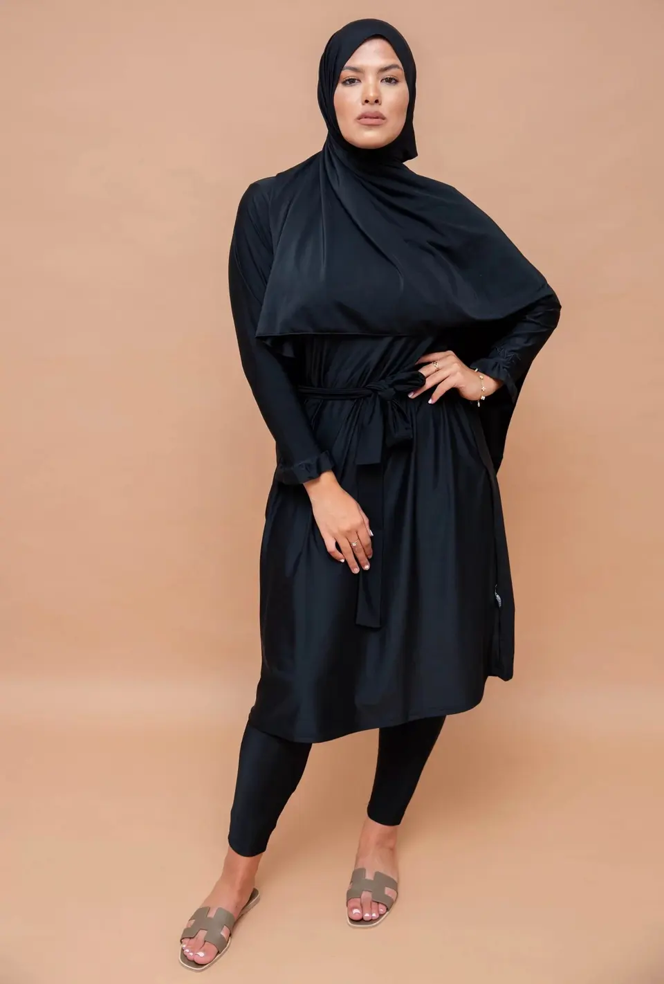 Burkini Waterafstotend Black – 115 cm