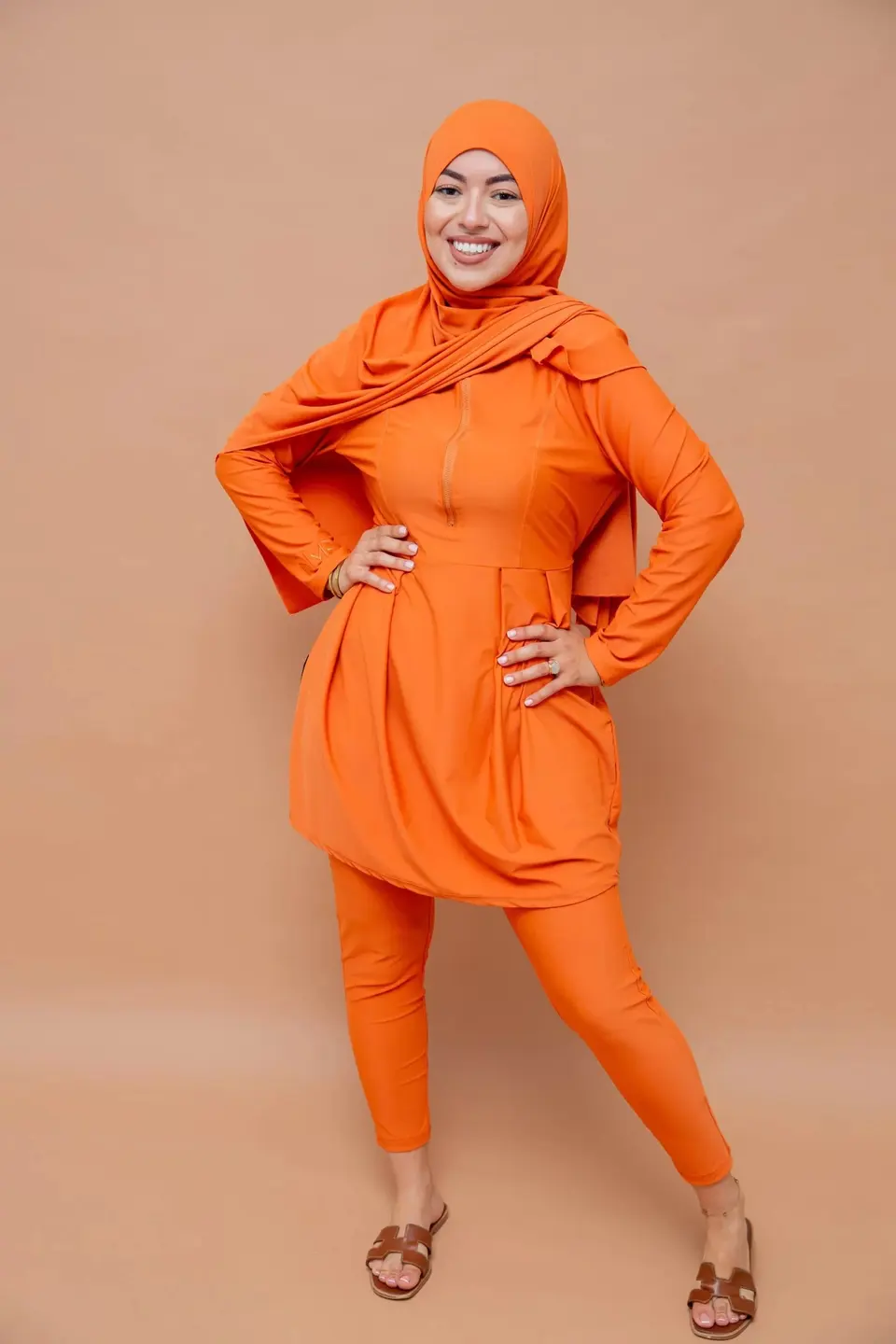 Burkini Waterafstotend Orange – 80 cm