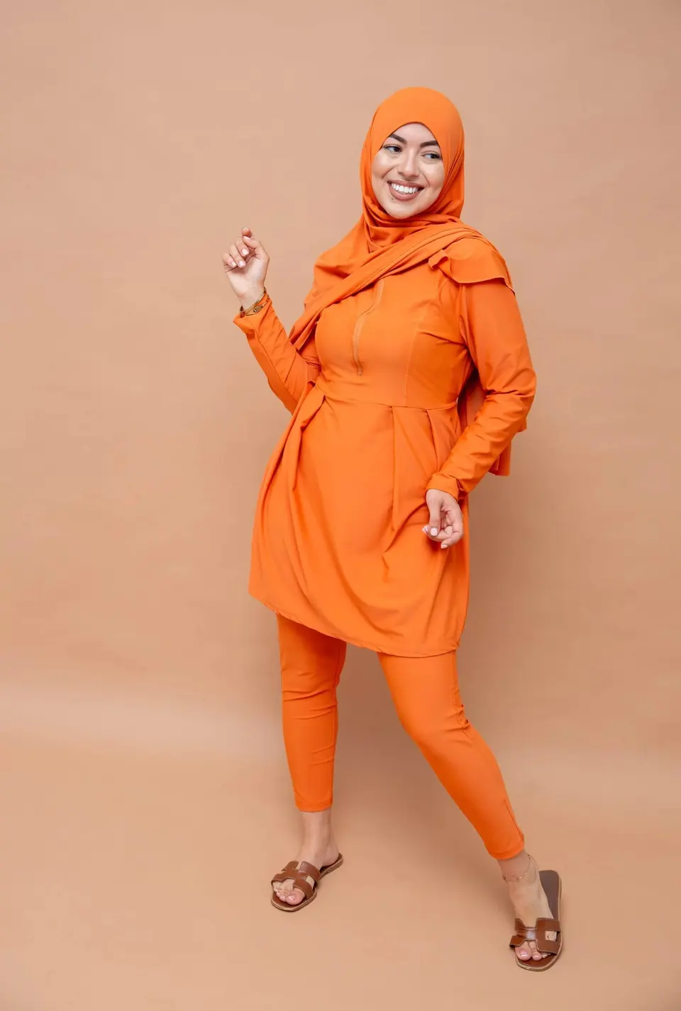 Burkini Waterafstotend Orange – 80 cm
