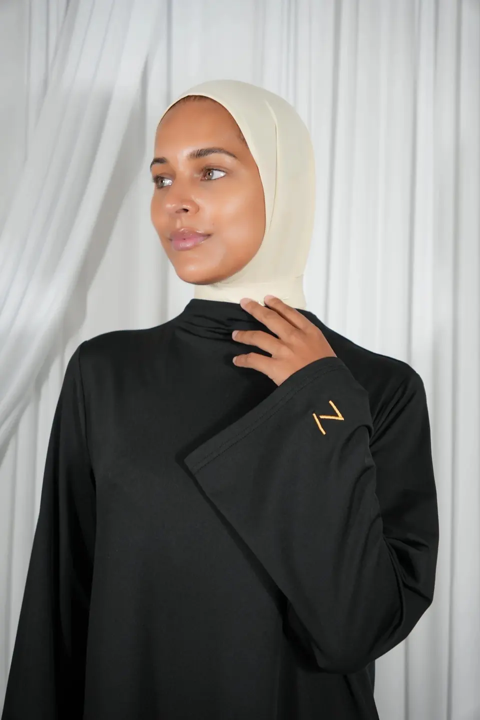 Luxury Jersey Dress Black