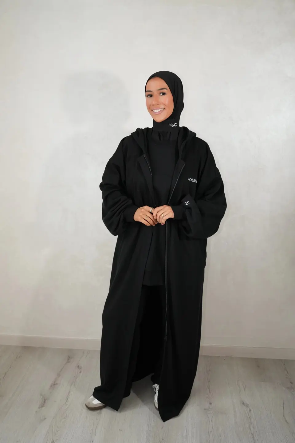 Long Hoodie – Black
