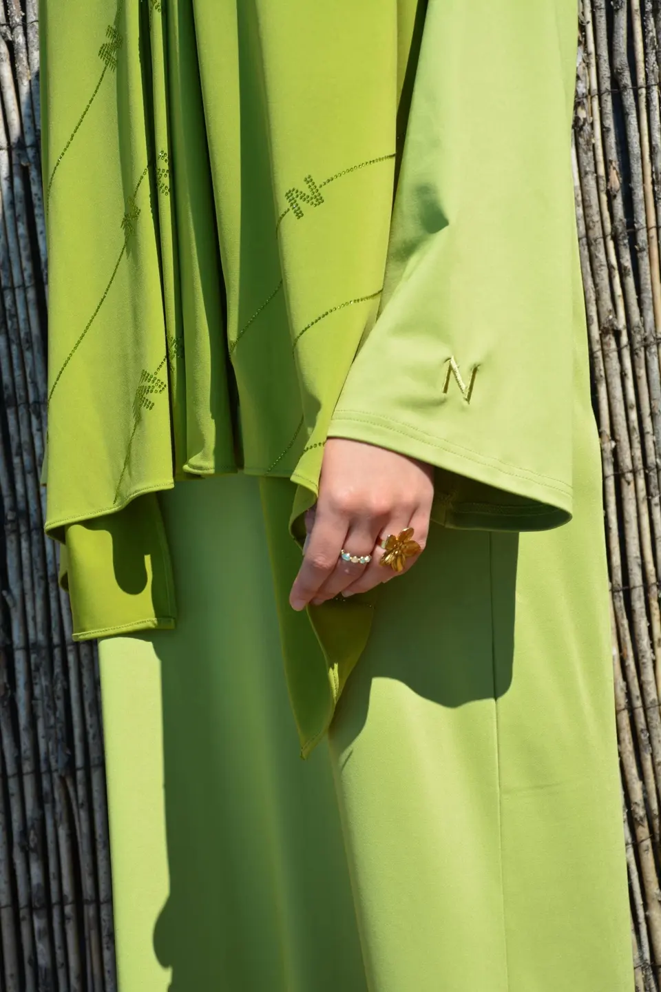 Jersey Dress Lime – L/XL – 136 cm