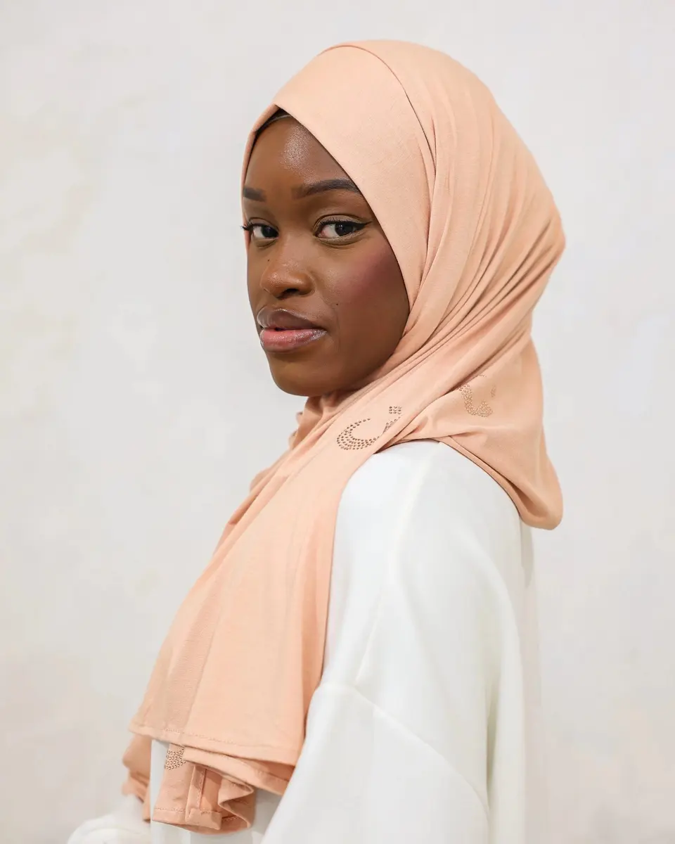 Bamboo Nūn Strass – Pastel Orange