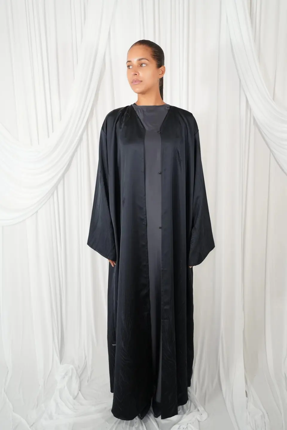 Abaya Set Dessin Navy