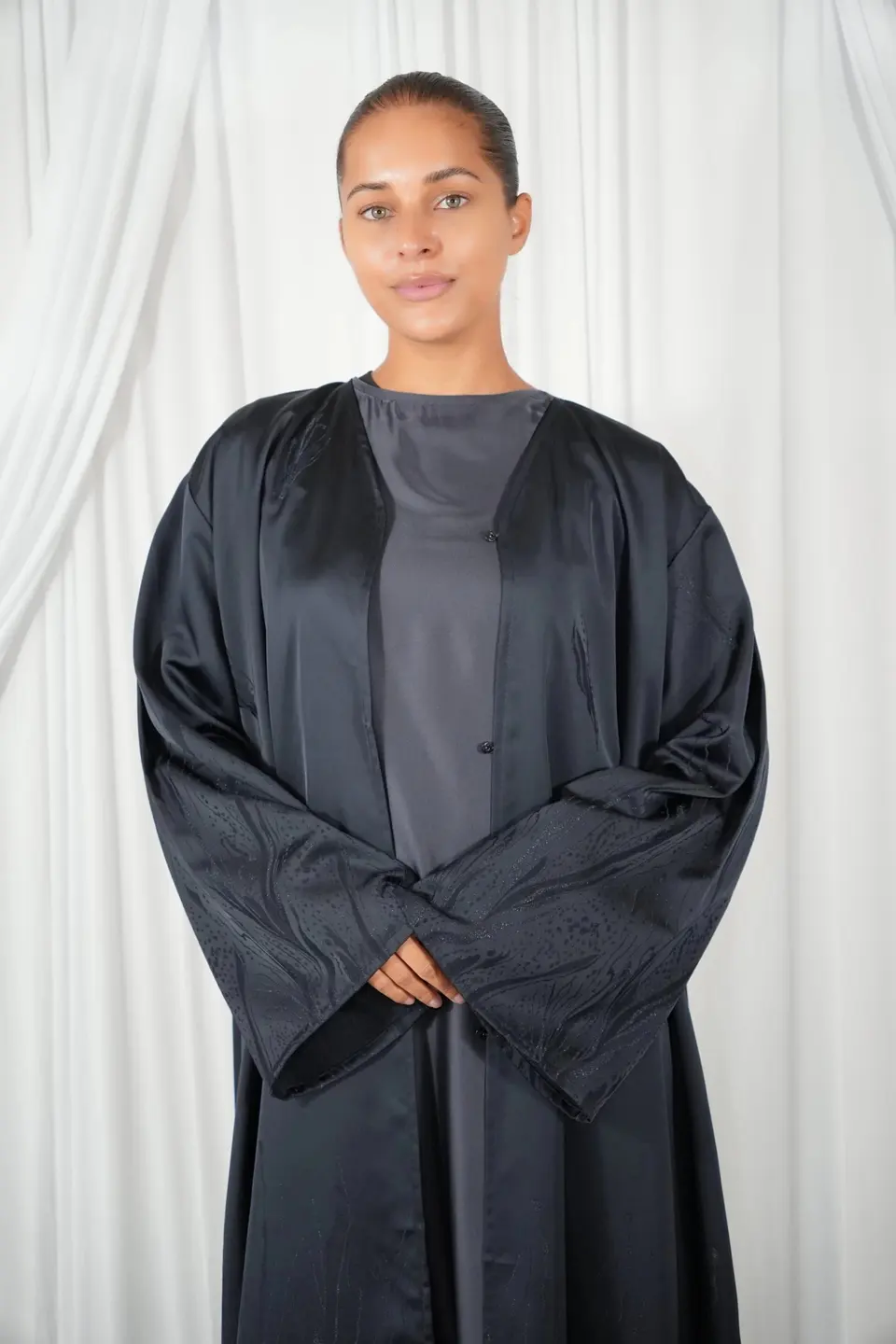 Abaya Set Dessin Navy