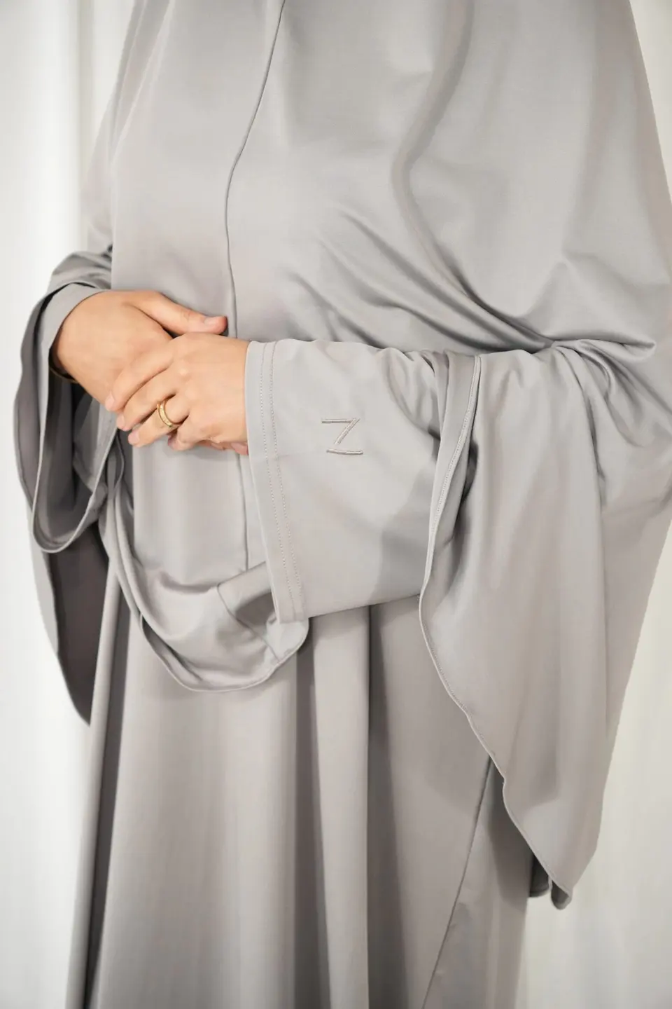 Luxury Jersey Dress Grey