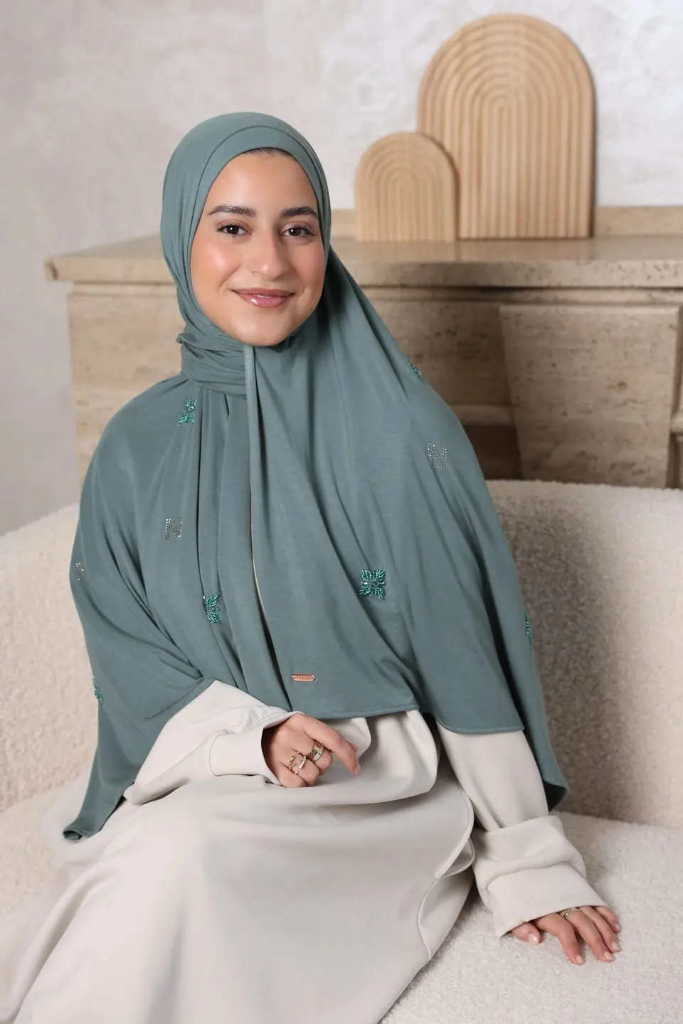 Exclusive Pearl Bamboo – Teal