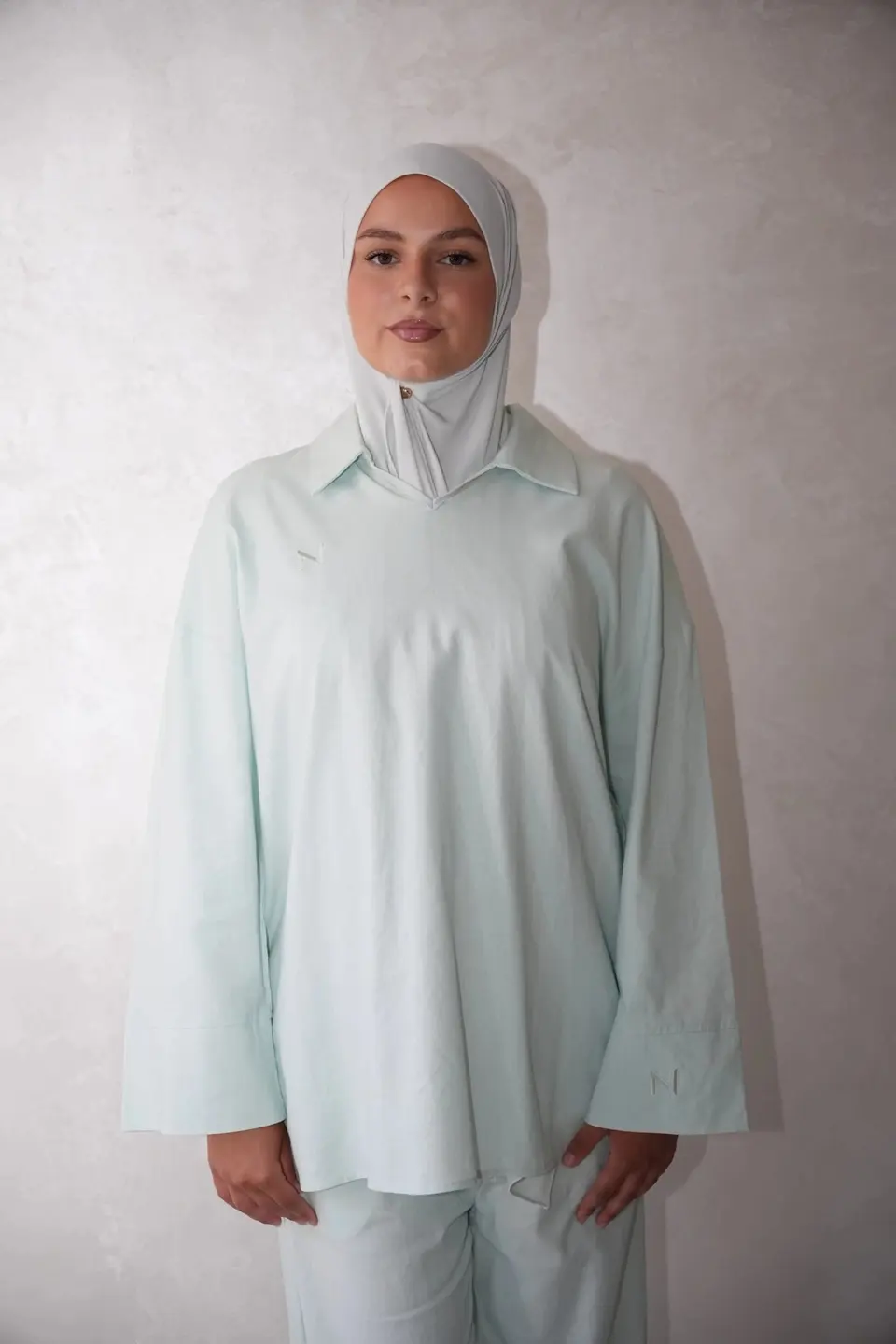 Twinset Linen/Cotton Mint