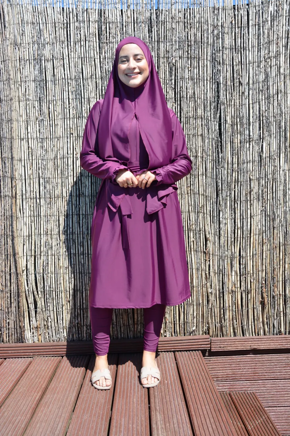 Burkini Waterafstotend Berry 100 cm