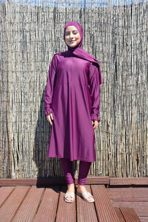 Burkini Waterafstotend Berry 100 cm