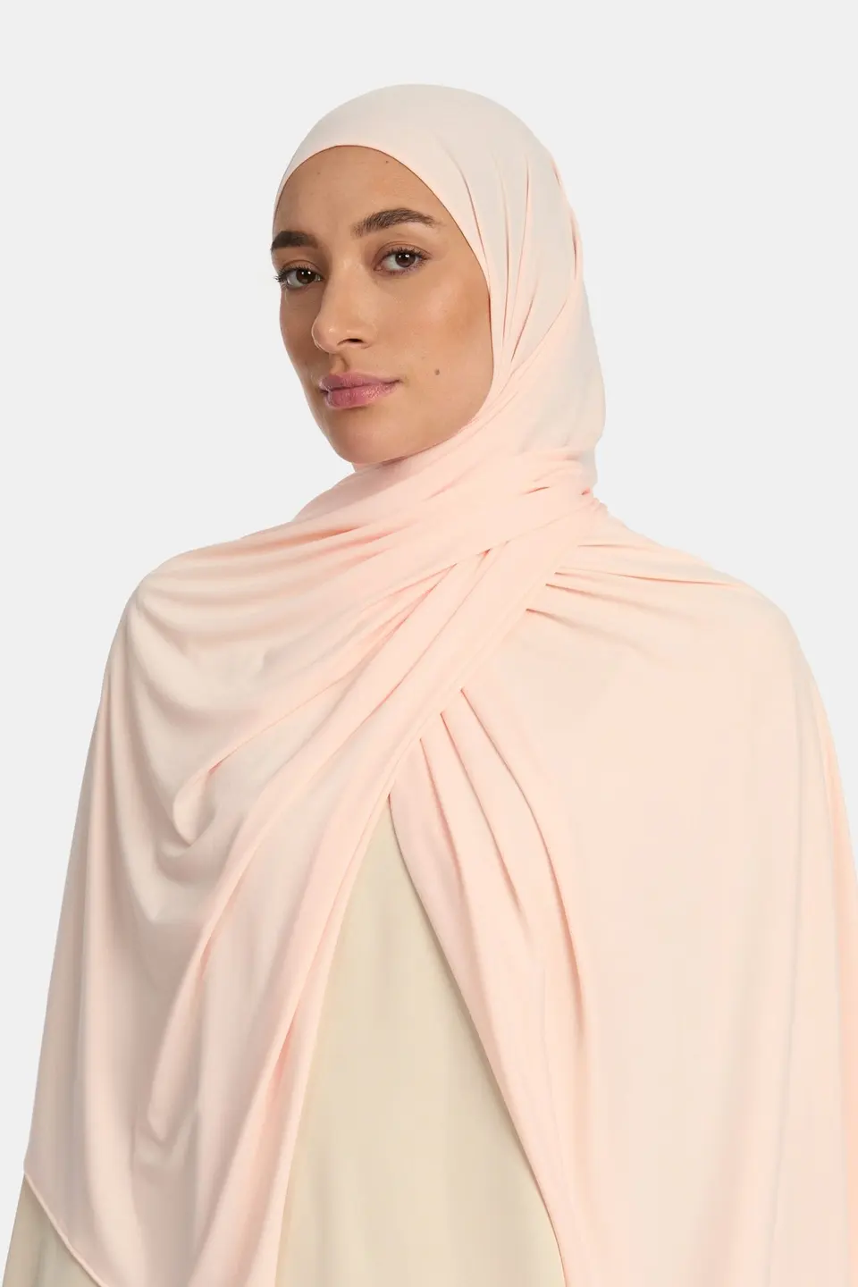 Premium jersey scarf Baby Blush
