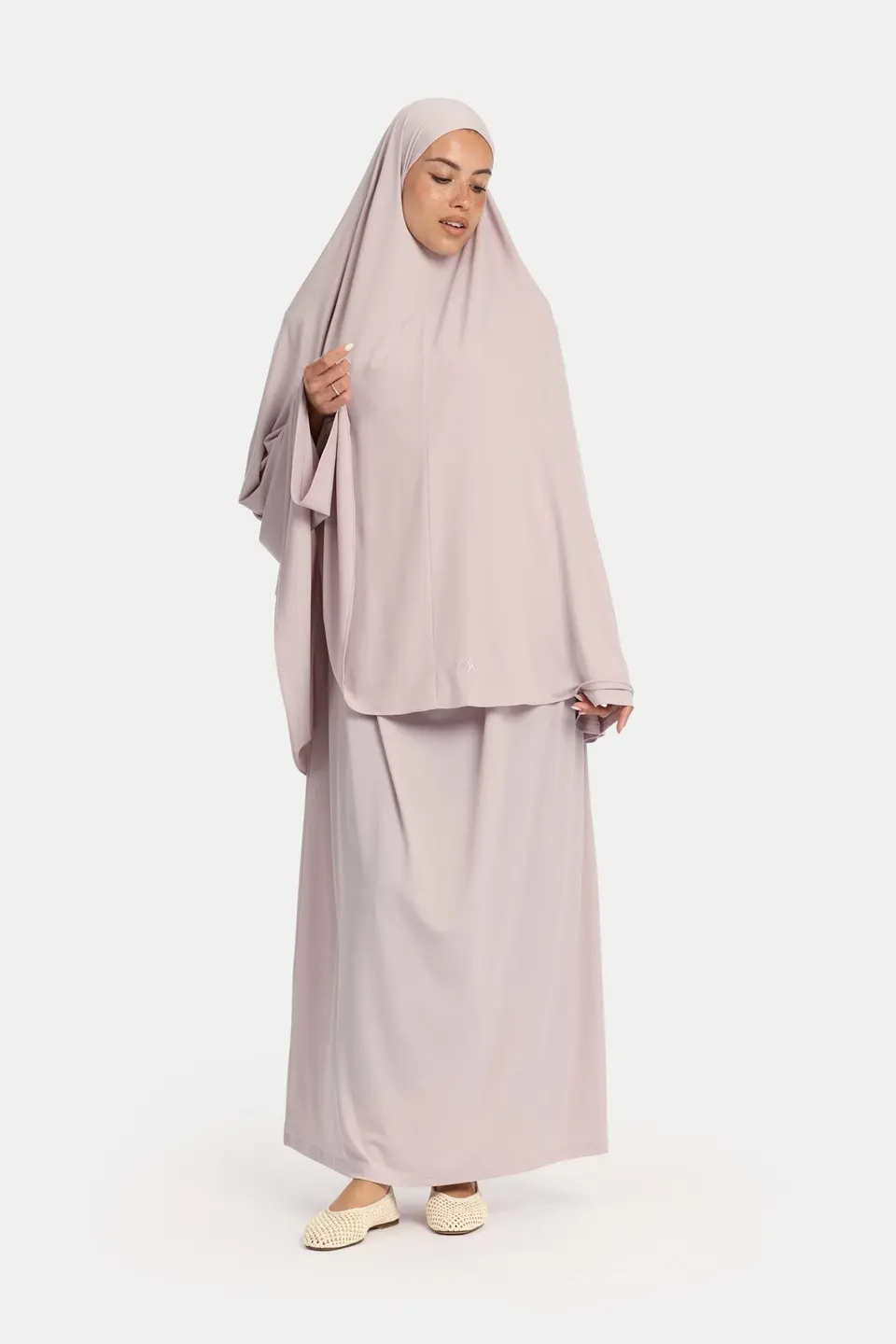 Premium jersey khimar Burnished Lilac