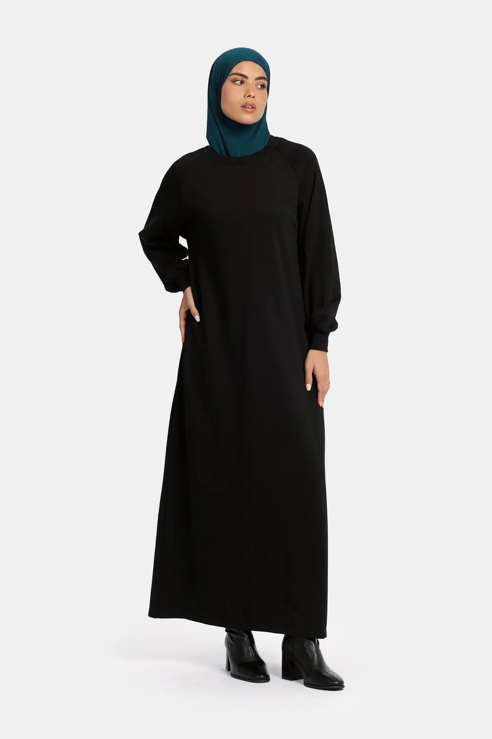 Sweater abaya Black