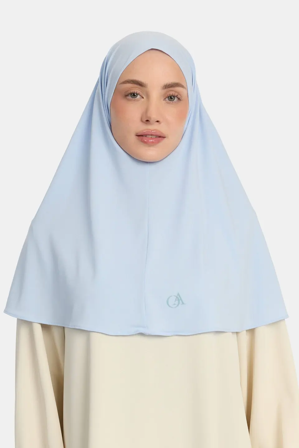 Premium jersey hijab Ice Blue