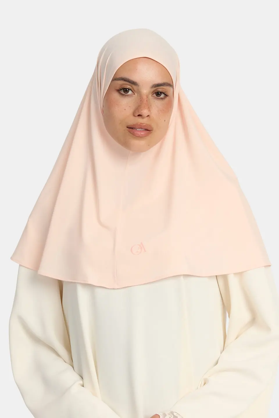 Premium jersey hijab Baby Blush
