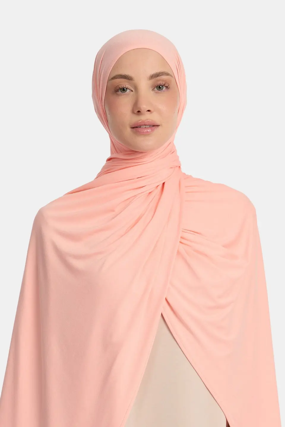 Bamboo jersey scarf Rose