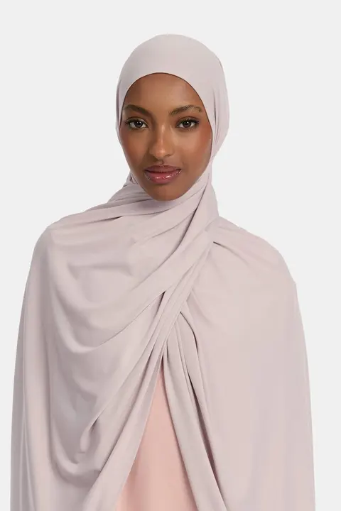 Premium jersey scarf Burnished Lilac