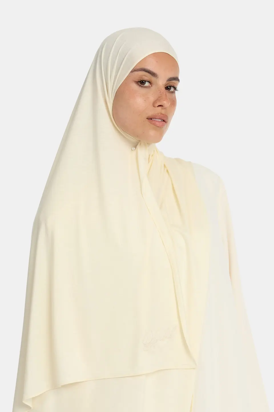 Modal jersey scarf Ivory OAmalak