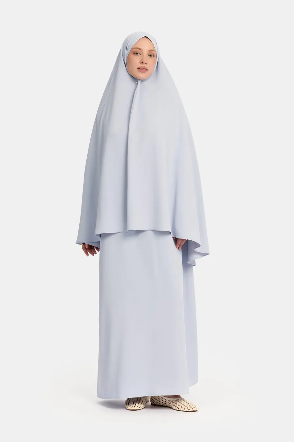 Khimar Soft Blue (oversized)