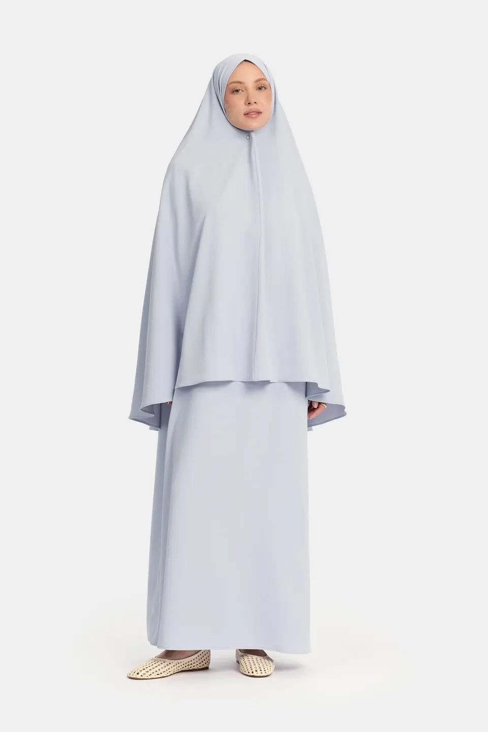 Khimar Soft Blue (oversized)