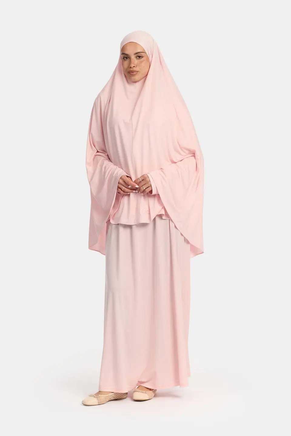 Modal jersey khimar set Peony OAmalak