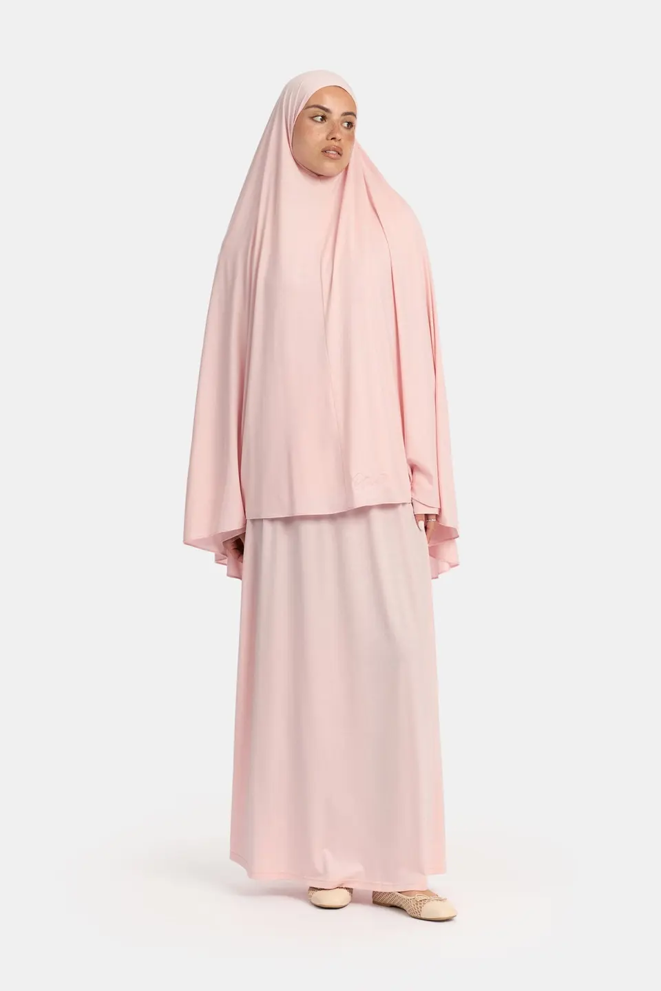Modal jersey khimar set Peony OAmalak