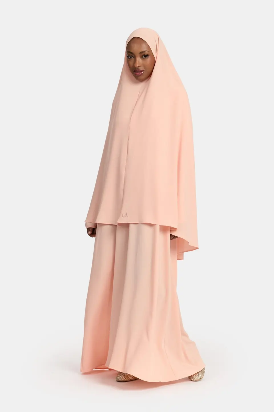 Khimar Tropical Peach (lightweight stretch)