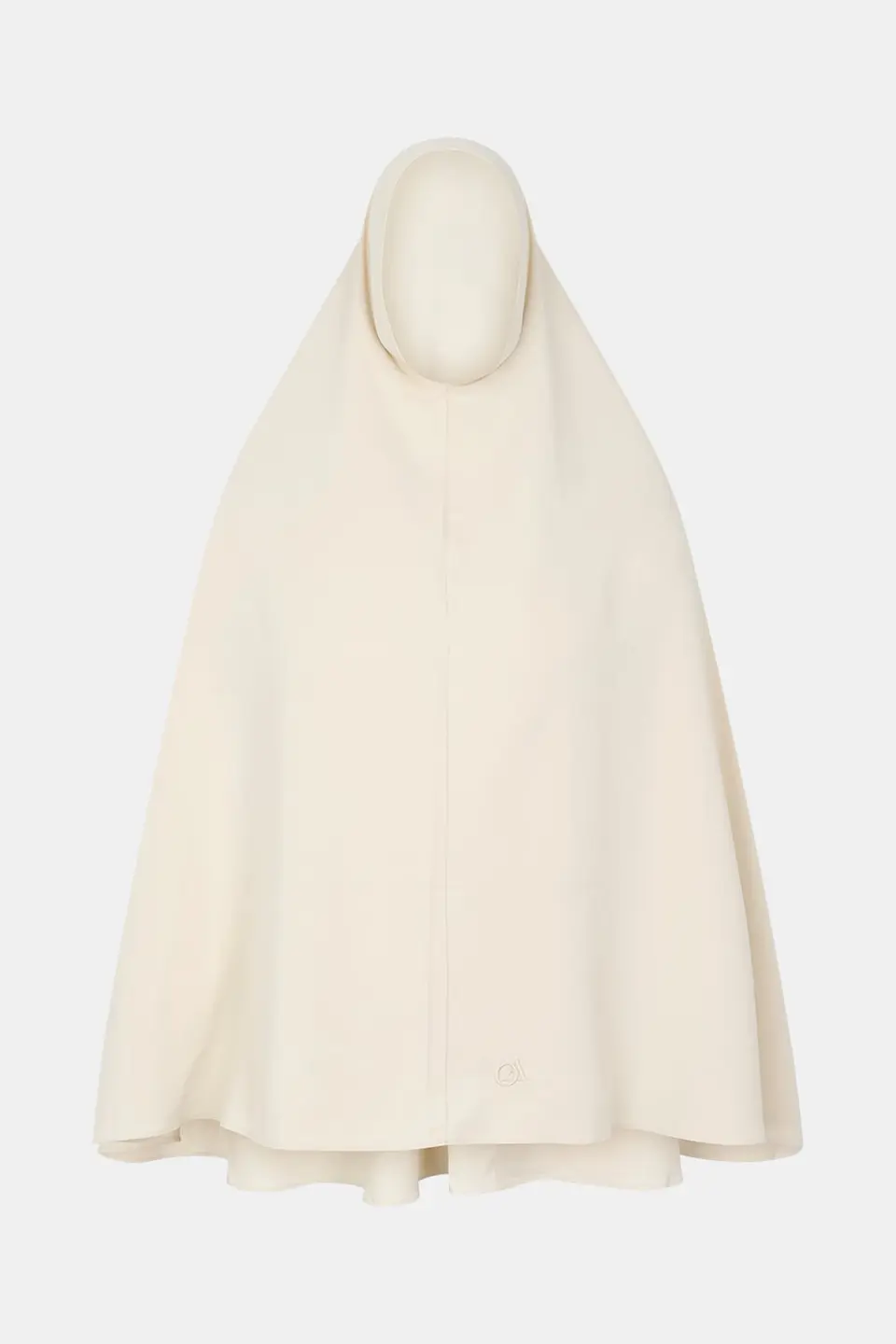 Khimar Double Cream (Embroidery)