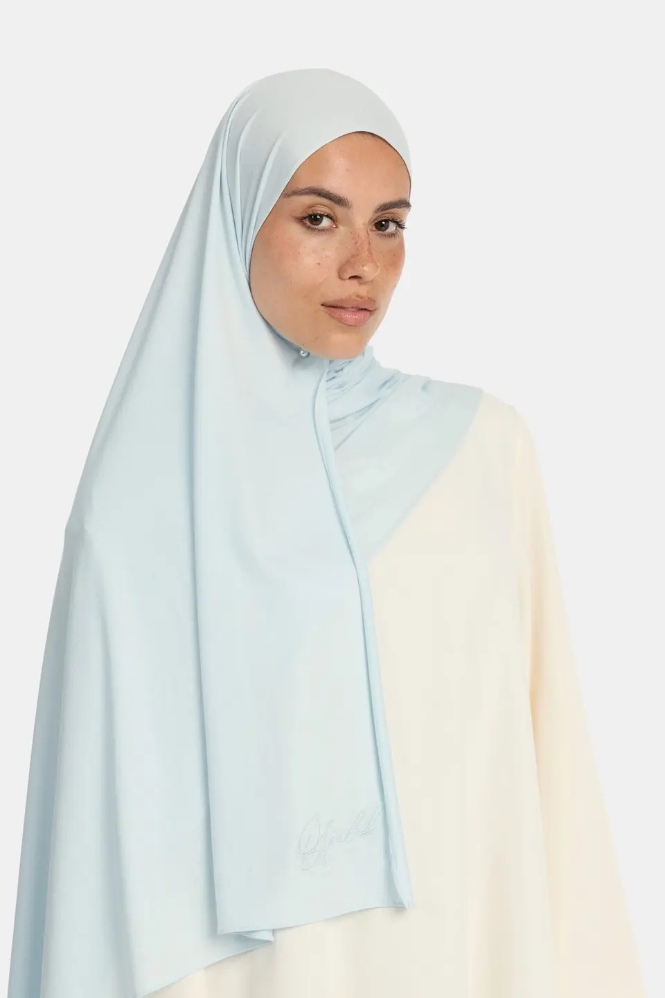 Modal jersey scarf Aqua Blue OAmalak