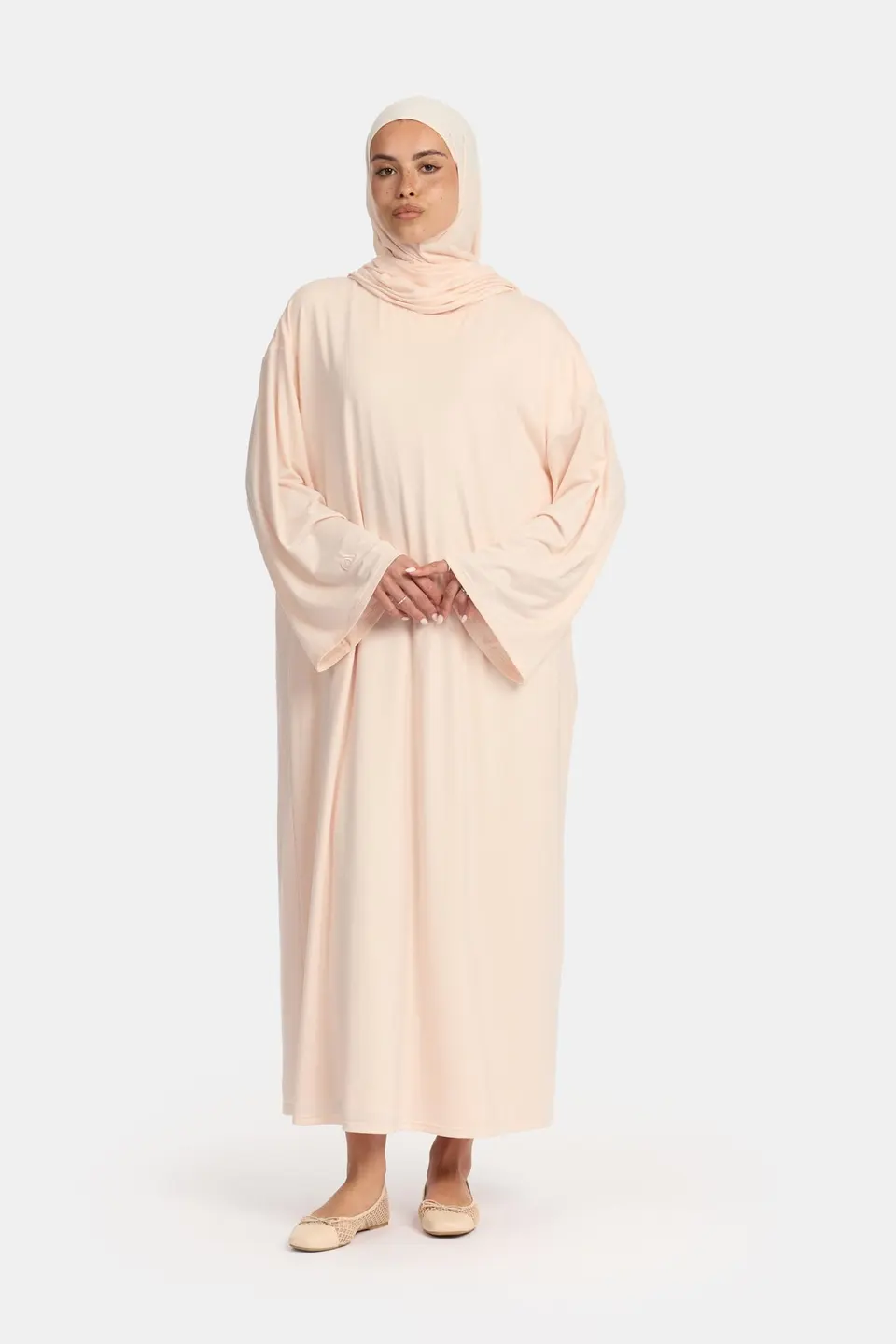 Modal jersey abaya Burnished Vanilla