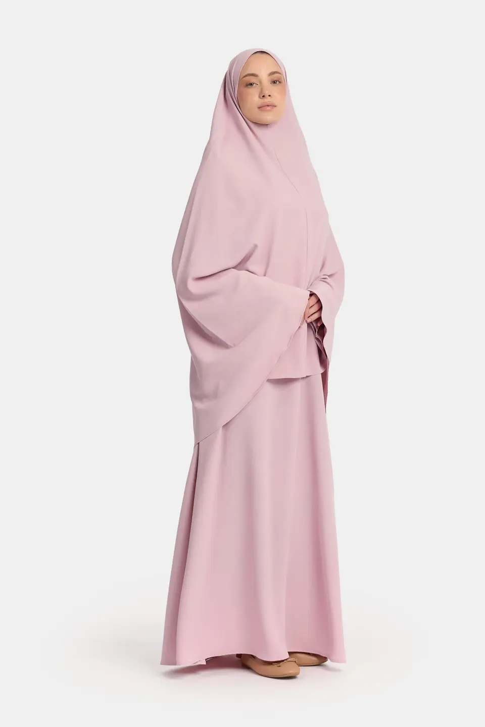 Khimar Burnished Lilac (lightweight stretch)