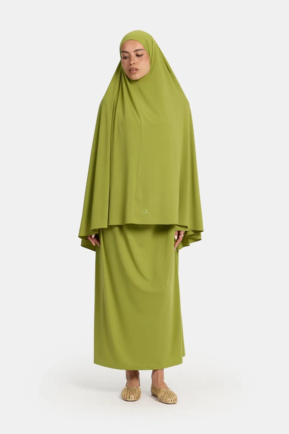 Premium jersey khimar Acacia Green