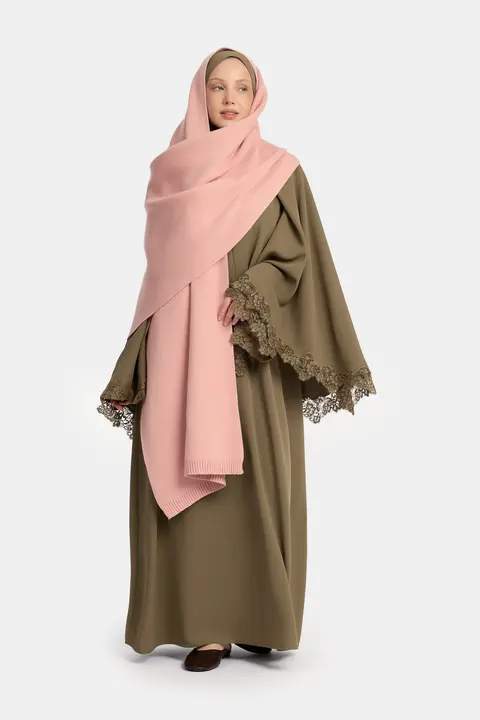 Winter scarf Pink Clay
