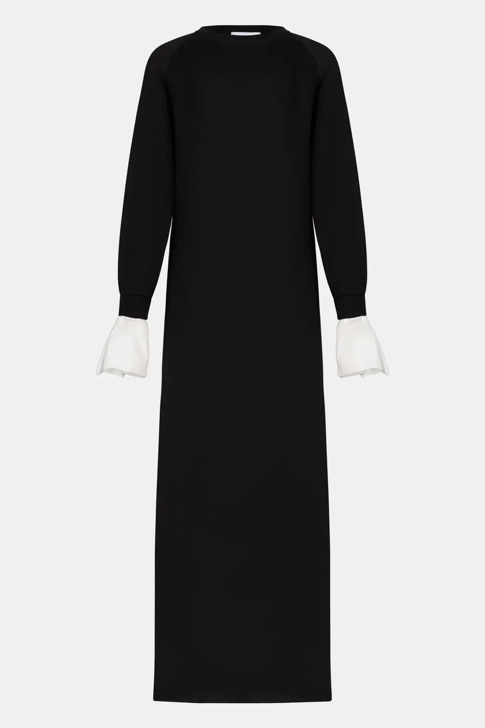 Sweater blouse abaya Black