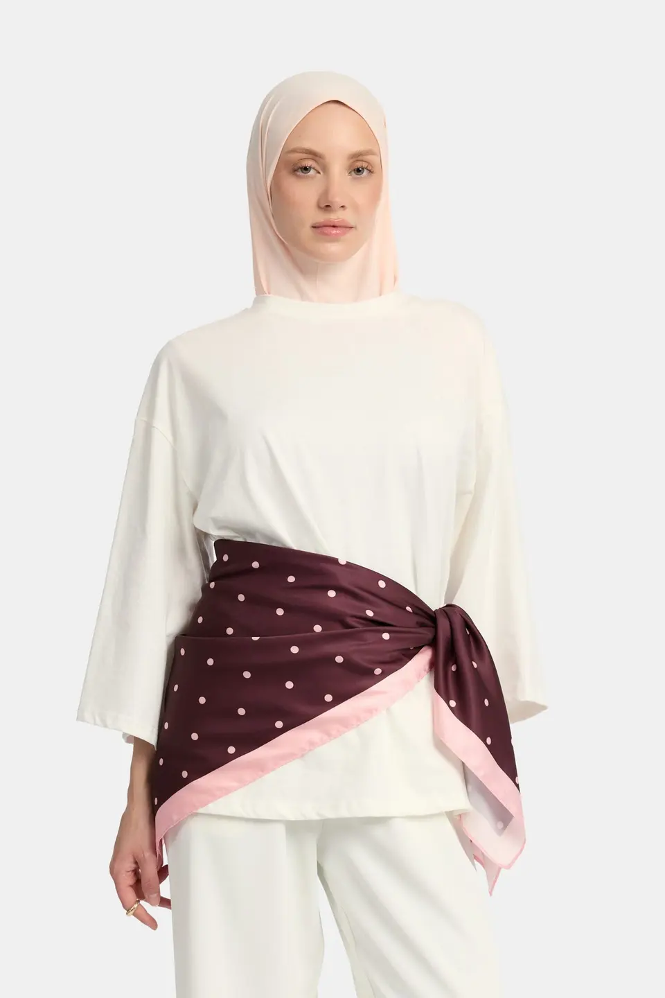 Soft dot Bandana Brown