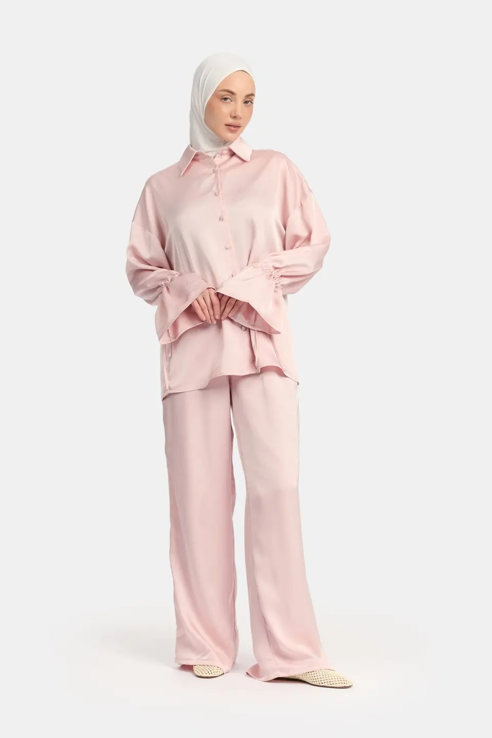 Satin glow set Peony OAmalak
