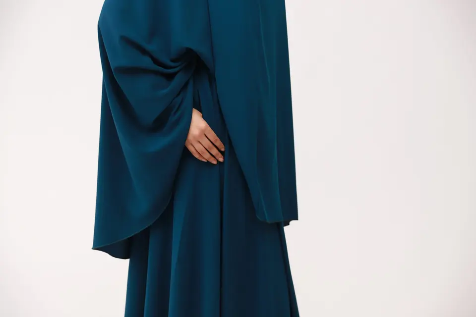 Double cloche rok Al-Nur teal blue