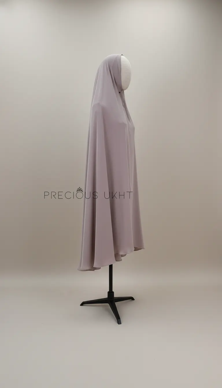 Oemayrah Extra Long Khimaar ‘Nude Rose’