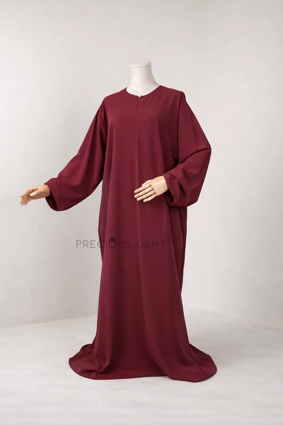 Luxury Wissam Abaya ‘Bordeaux’