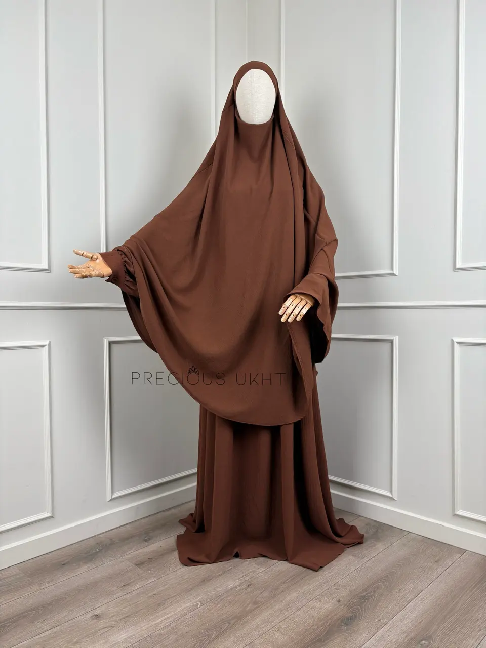 Precious Ukht Tieback Stretch Knie Khimaar ‘Mokka’
