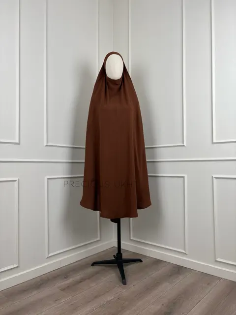 Precious Ukht Tieback Stretch Knie Khimaar ‘Mokka’