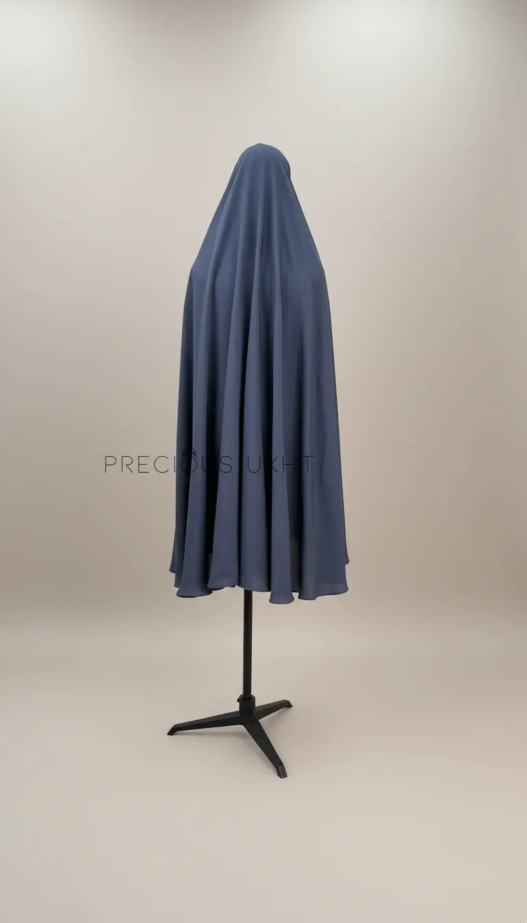 Oemayrah Medium Khimaar ‘Navy Grey’
