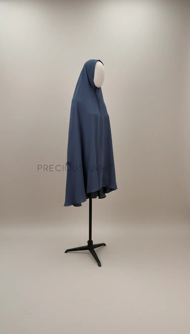 Oemayrah Medium Khimaar ‘Navy Grey’